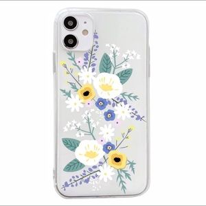 iPhone 12 Pro Cute Dainty Flower Clear Case 🌻🌼💐